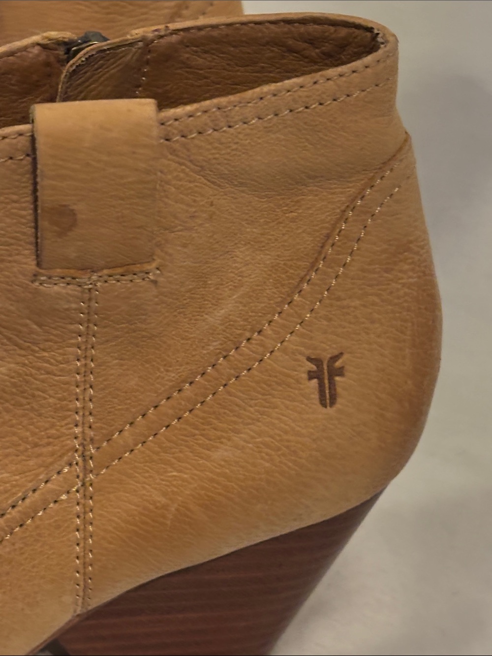 Frye Reina Ankle Bootie Western Boots Size 9 - Picture 2 of 9